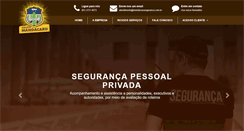 Desktop Screenshot of mandacaruseguranca.com.br